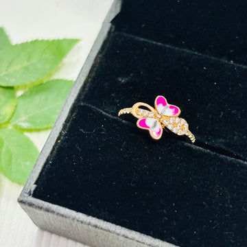 Unique Enamel Stylish Stainless Steel Finger Rings - WWC Special Edition - D7