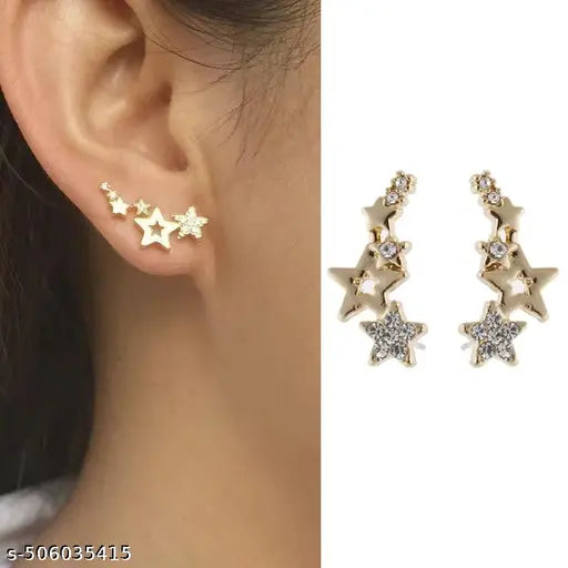 Twinkling Star Cluster Earrings