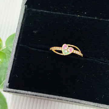 Unique Enamel Stylish Stainless Steel Finger Rings - WWC Special Edition - D16