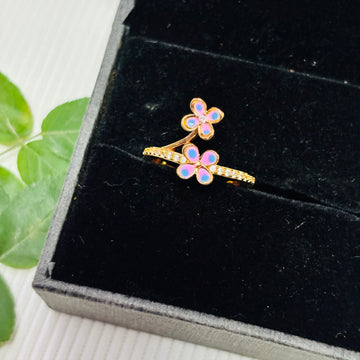 Unique Enamel Stylish Stainless Steel Finger Rings - WWC Special Edition - D15