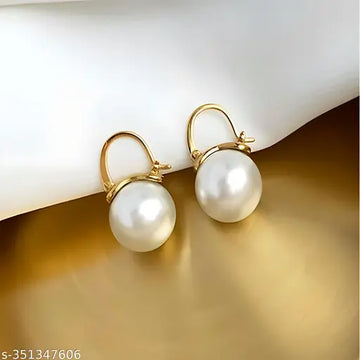 Classic Pearl Drop Earrings