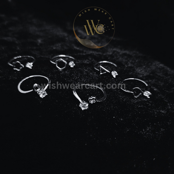 Stylish Silver Finger Rings With Unique Designs