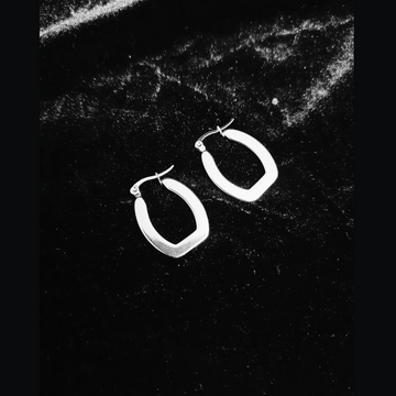 Fancy / Daily Wear stylish stainless steel Hoops