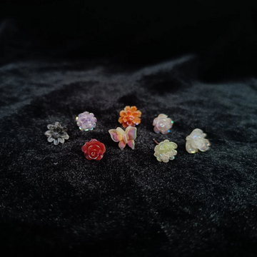 Fancy / Daily Wear Studs with unique floral designs