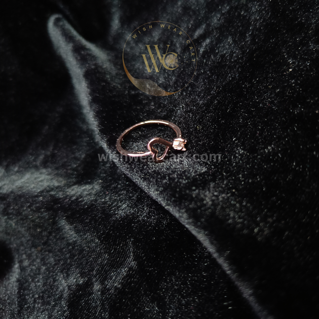 Stylish Rose Gold Finger Rings With Unique Designs