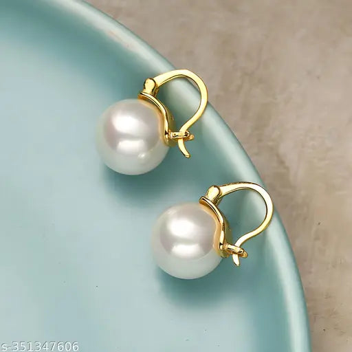 Classic Pearl Drop Earrings
