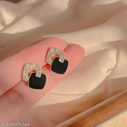Chic Geo Stud Earrings