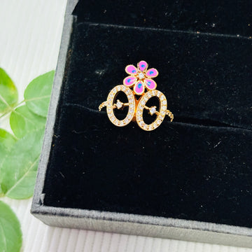 Unique Enamel Stylish Stainless Steel Finger Rings - WWC Special Edition - D13