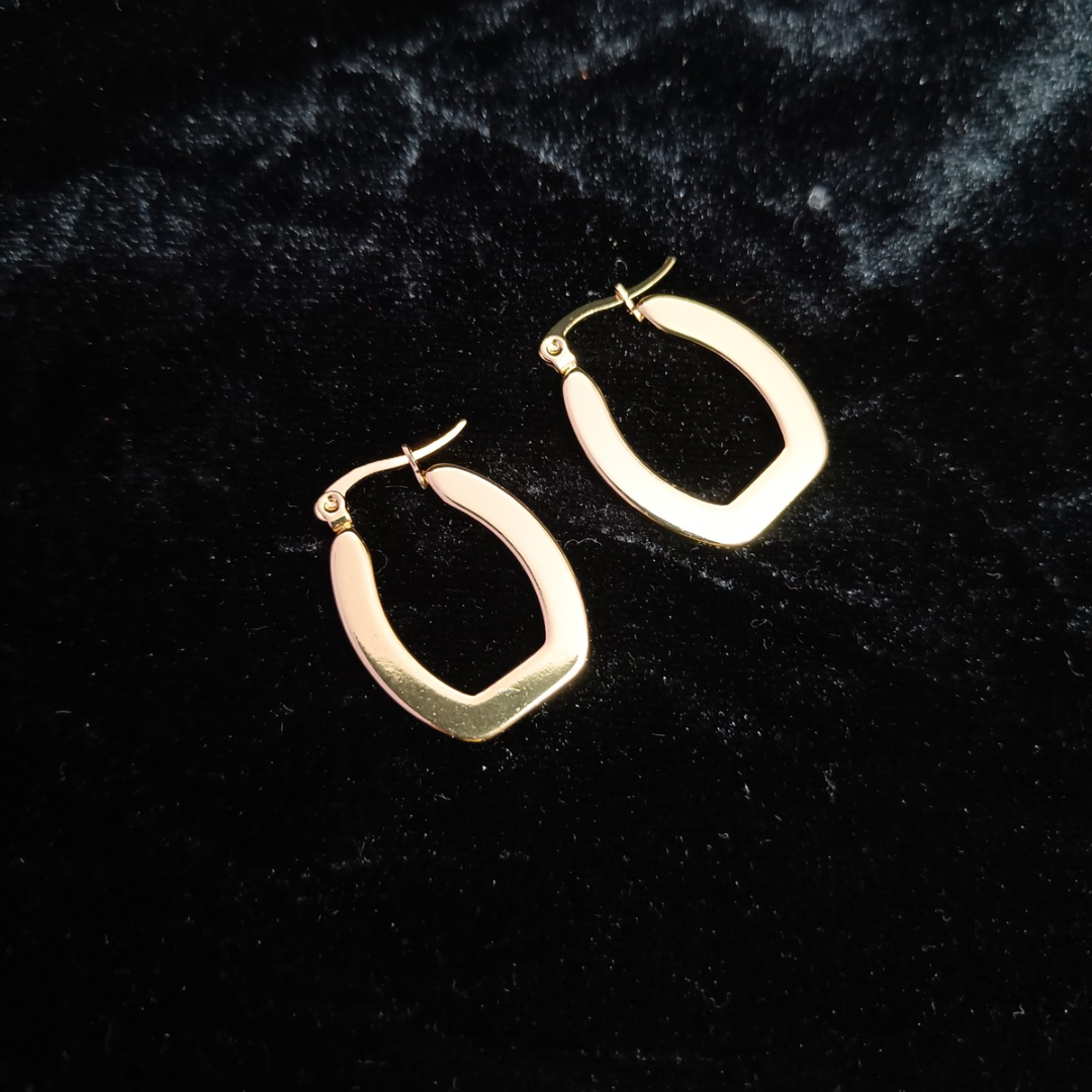 Fancy / Daily Wear stylish stainless steel Hoops